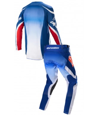 ALPINESTARS RACER SEMI BLUE HOT ORANGE