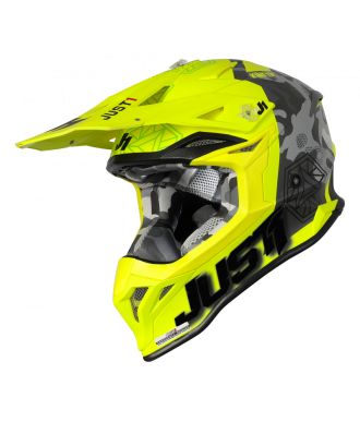 JUST1 J39 KINETIC CAMO LIME FLUO YELLOW