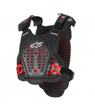 ALPINESTARS A-5 PLASMA CHEST PRO BLK/RD/WHT