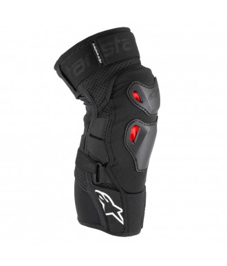 ALPINESTARS KNEE GUARD BIOPRO BLK/RD/WHT