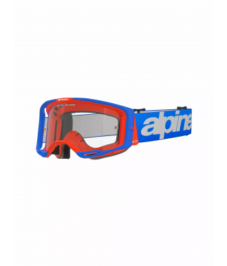 ALPINESTARS VISION 8 WORDMARK BL/OR CLEAR