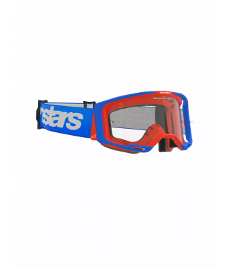 ALPINESTARS VISION 8 WORDMARK BL/OR CLEAR