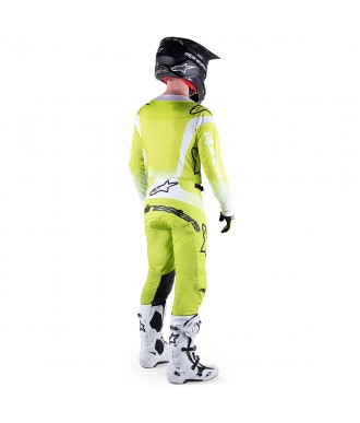 Alpinestars Techstar Push Yellow Fluo White