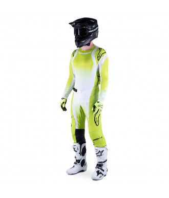Alpinestars Techstar Push Yellow Fluo White