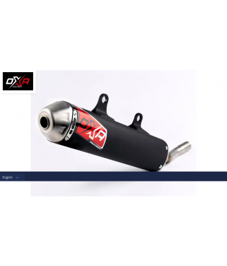 OXA MUFFLER BLACK SHERCO...
