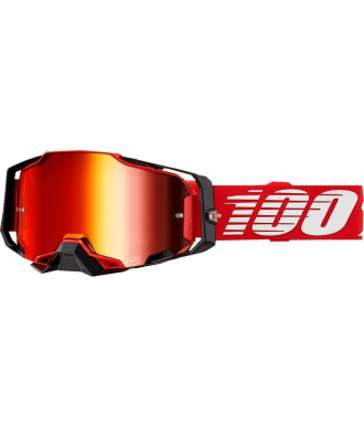 100% GOGGLE ARMEGA RED MR RD