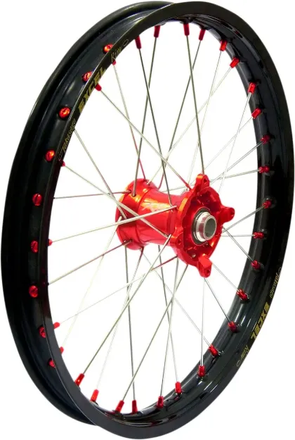 Elite MX-EN Wheel, silver spokes