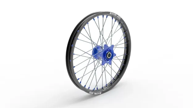 Elite MX-EN Wheel, A60, silver spokes