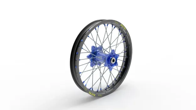 Elite MX-EN Wheel, silver spokes