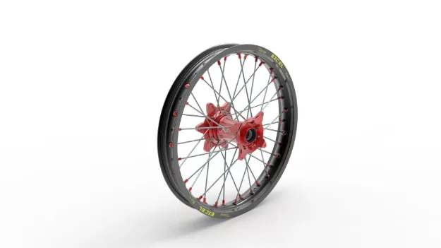 Elite MX-EN Wheel, silver spokes