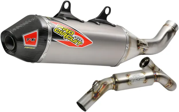 T-6 EURO EXHAUST SYSTEM SS/TI/CF