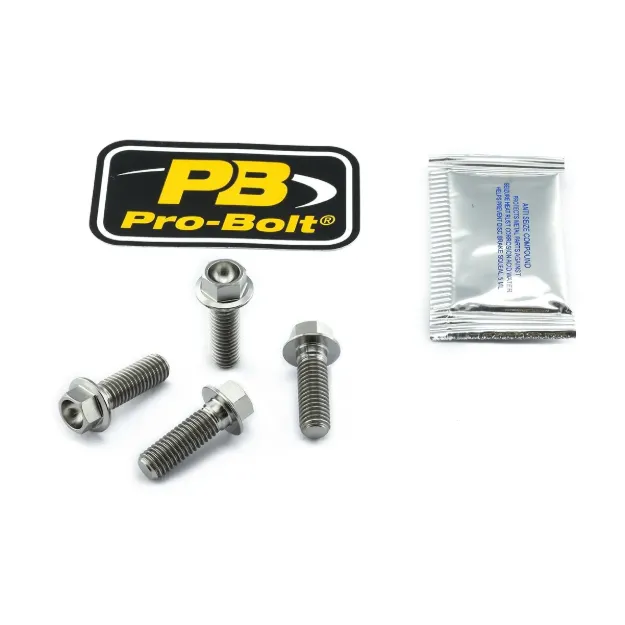 Titanium Clip-On / Handle Bar Mount Bolt Kit