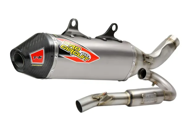 T-6 EURO EXHAUST SYSTEM SS/TI/CF