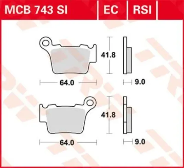 SI Series Sindered Off-Road Brake Pads