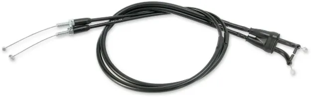Black Vinyl Throttle Cable