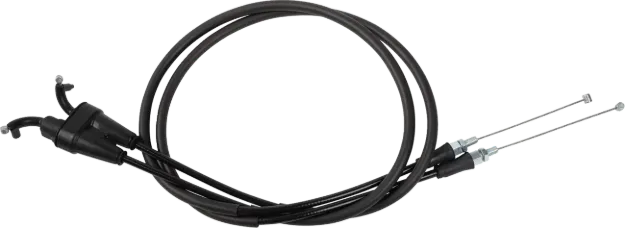 Black Vinyl Throttle Cable