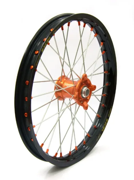 Elite MX-EN Wheel, silver spokes