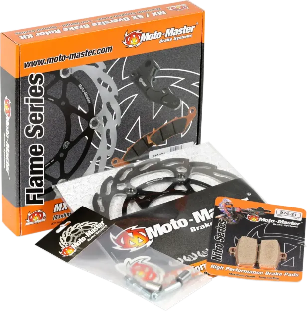 Oversize Rear Flame Disc Kit