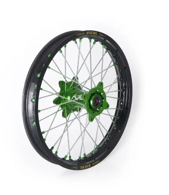 Elite MX-EN Wheel, silver spokes