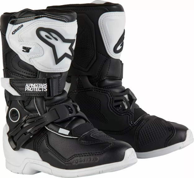ALPINESTARS TECH 3S KIDS WHT/BLK