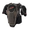ALPINESTARS A-6 CHEST PROTECTOR - BLACK ANTH RED