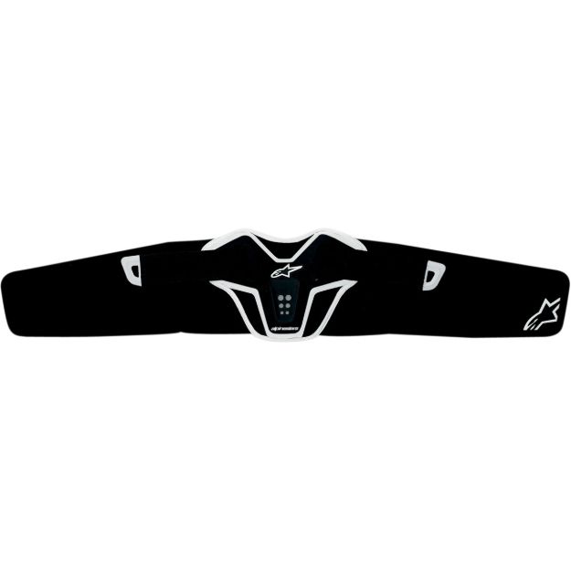 ALPINESTARS SATURN KIDNEY BELT BLACK/WHITE ONE SIZE