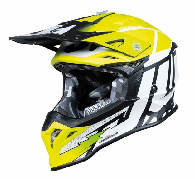JUST1 J39 POSEIDON FLUO YELLOW BLACK WHITE