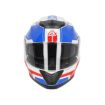 ACERBIS HELMET SEREL 2206  WHITE / BLUE / RED