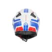 ACERBIS HELMET SEREL 2206  WHITE / BLUE / RED