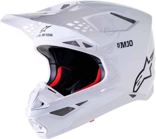 ALPINESTARS SUPERTECH S-M10 SOLID WHT