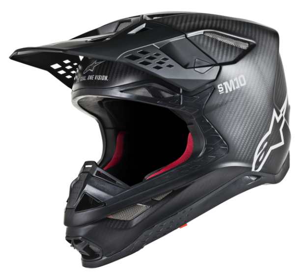ALPINESTARS HELMET SM10 FAME CARBON (matt)