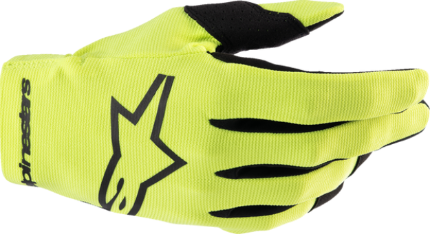 ALPINESTARS GLOVE RADAR YLW/BLACK