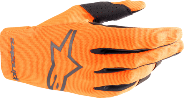 ALPINESTARS GLOVE RADAR ORN/BLACK