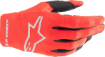 ALPINESTARS GLOVE RADAR RED/SLV