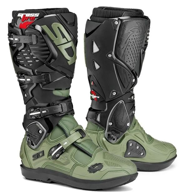 Sidi Crossfire 3 SRS Army Black