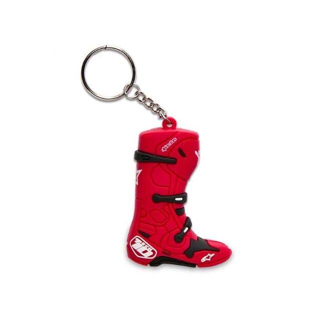 ALPINESTARS TECH 10 BOOT KEYFOB RED