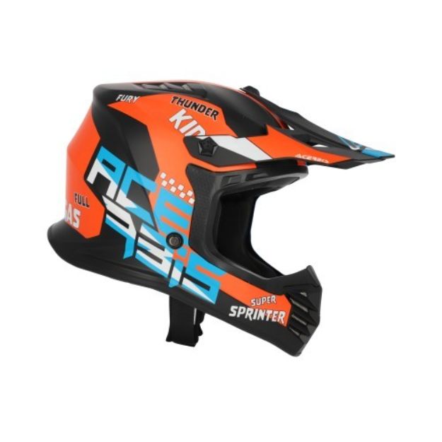 ACERBIS HELMETS PROFILE JUNIOR BLACK/ORANGE