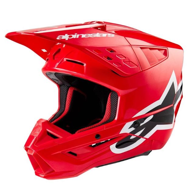 ALPINESTARS S-M5 CORP ECE 22.06 BRIGHT RED GLOSSY