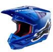 ALPINESTARS S-M5 CORP HELMET ECE 22.06 BLUE GLOSSY