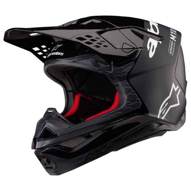 ALPINESTARS SUPERTECH S-M10 FLOOD HELMET ECE 22.06 BLACK DARK GRAY M&G