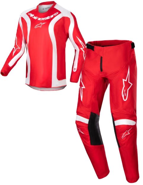 ALPINESTARS YOUTH RACER LURV -MARS RED WHITE