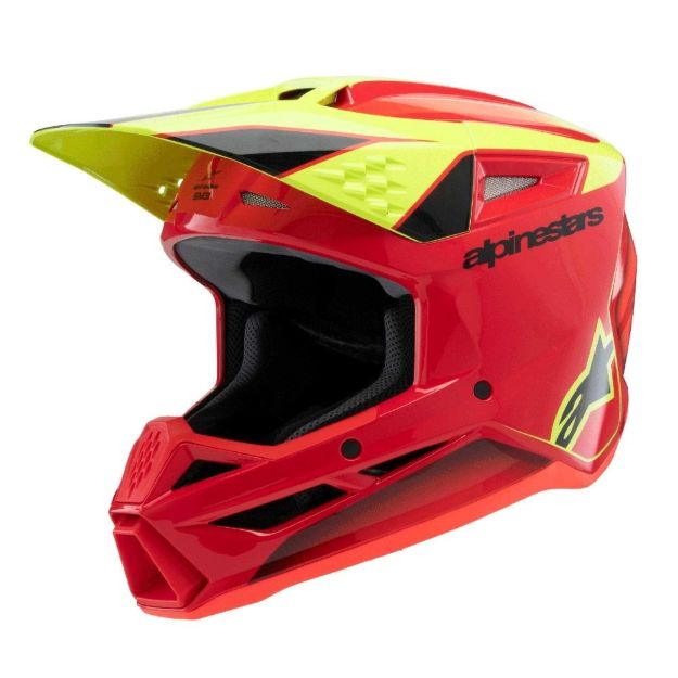 ALPINESTARS OTROŠKA ČELADA SM3 FRAY RD/YL/BK