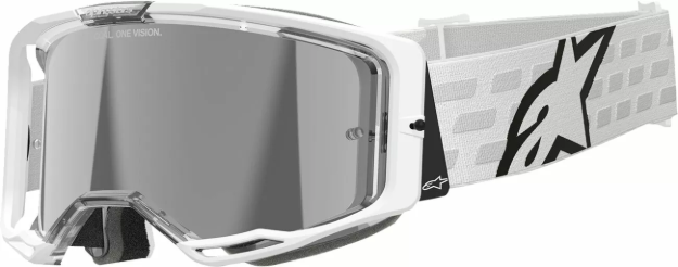 ALPINESTARS VISION 8 CORP WHT MIRROR-SIL