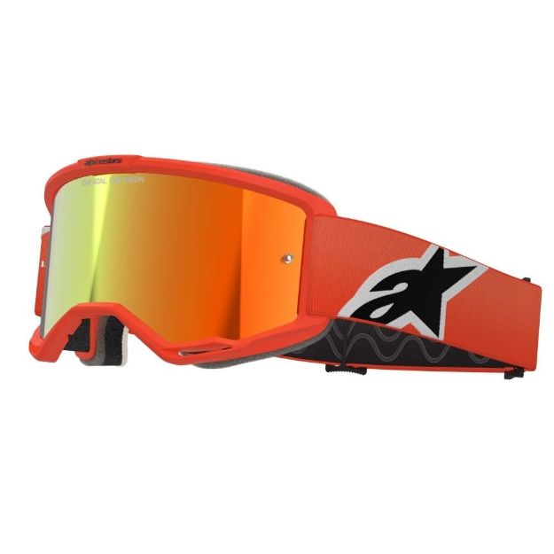 ALPINESTARS VISION 5 CORP ORANGE MIRROR RED