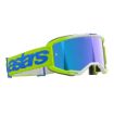 ALPINESTARS VISION 5 BLAZE FLUO YELLOW BLUE  MIRROR BLUE