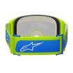 ALPINESTARS VISION 5 BLAZE FLUO YELLOW BLUE  MIRROR BLUE
