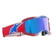 ALPINESTARS VISION 5 CORP RED/WT/BL MIRROR-BLUE