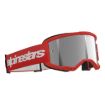 ALPINESTARS VISION 3 WORDMARK RED MIRROR-SIL