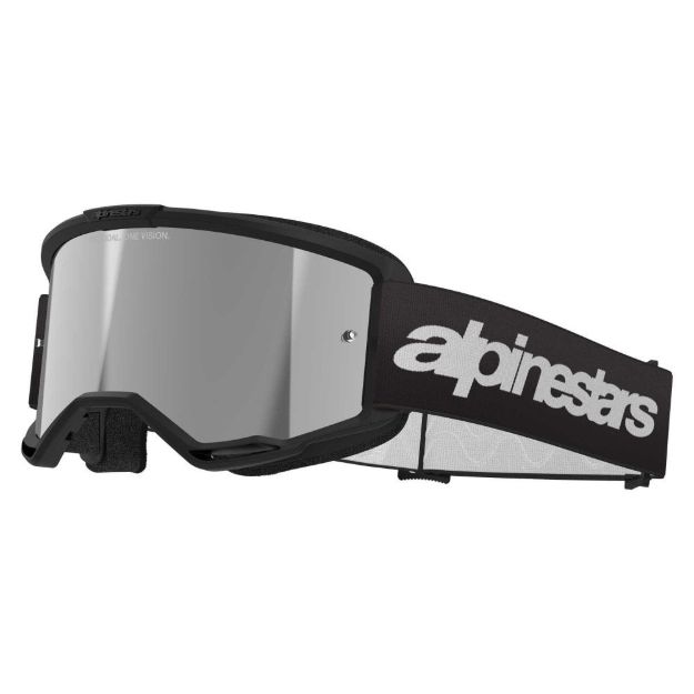 ALPINESTARS VISION 3 WORDMARK BLK MIRROR-SIL