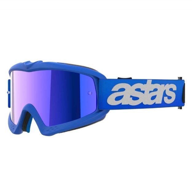ALPINESTARS VISION YOUTH BLAZE BLUE MIRROR BLUE